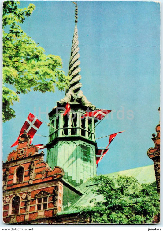 Copenhagen - Kobenhavn - Borsens - Stock Exchange - 7 - Denmark - used - JH Postcards
