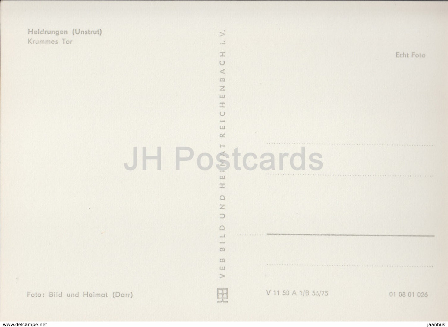 Heldrungen - Krummes Tor - castle - Historische Statten in Thuringen - DDR Germany - unused