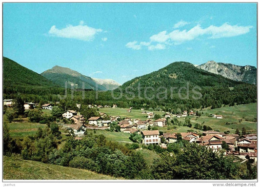 panorama - Varena mt. 1100 - Val di Fiemme - Trento - Trentino - S.G. 2788 - Italia - Italy - unused - JH Postcards