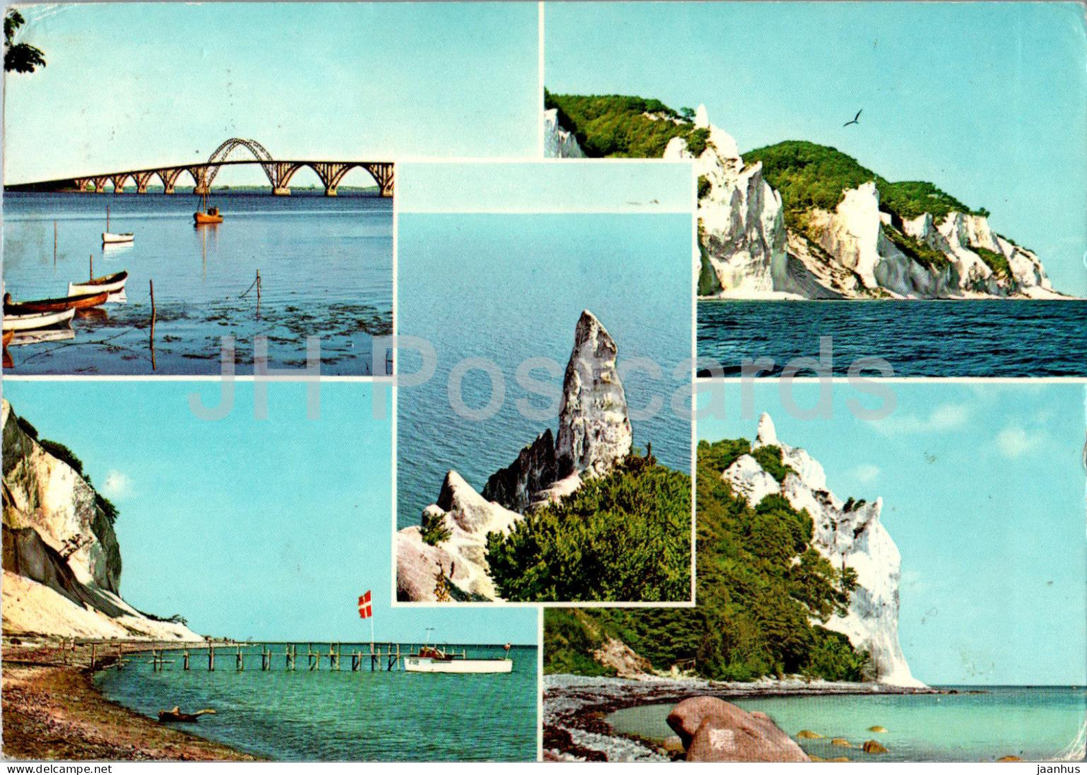 Mons Klint - multiview - 6583-10 - Denmark - used - JH Postcards