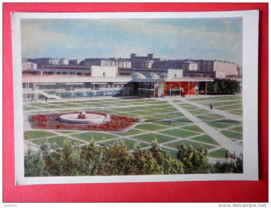Palace of Young Pioneers - Moscow - 1963 - Russia USSR - unused - JH Postcards