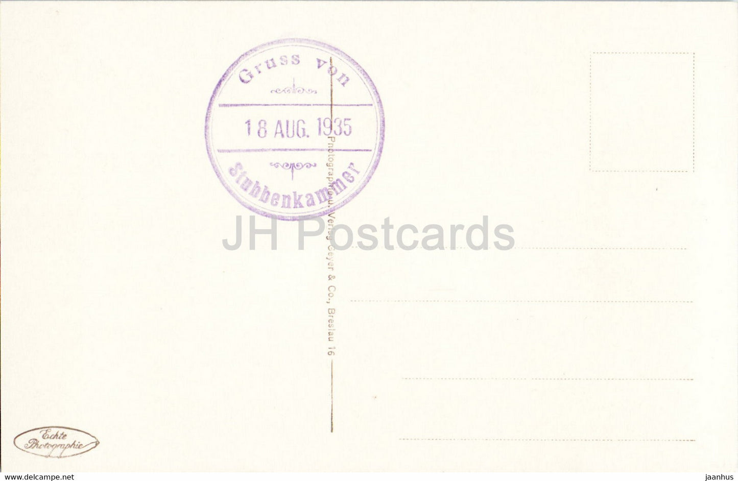 Insel Rügen - Stubbenkammer Königstuhl - 979 - alte Postkarte - 1935 - Deutschland - unbenutzt