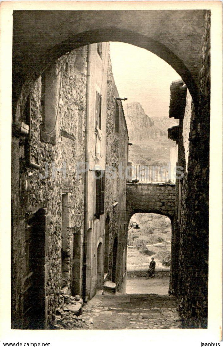 Vence - streets - 4 - Ed Marx - old postcard - France - unused - JH Postcards