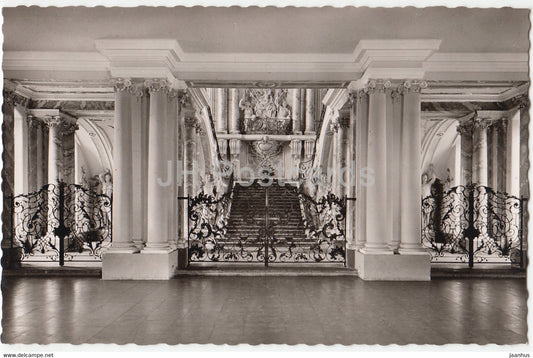 Schloss Augustusburg - Bruhl - Vestibul - castle - Germany - unused - JH Postcards