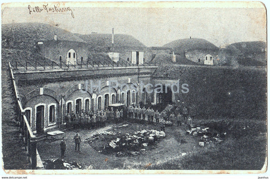 Lille Festung - Liller Kriegszeitung - 58 Inf Div Feldpost - Military - old postcard - 1915 - France - used - JH Postcards