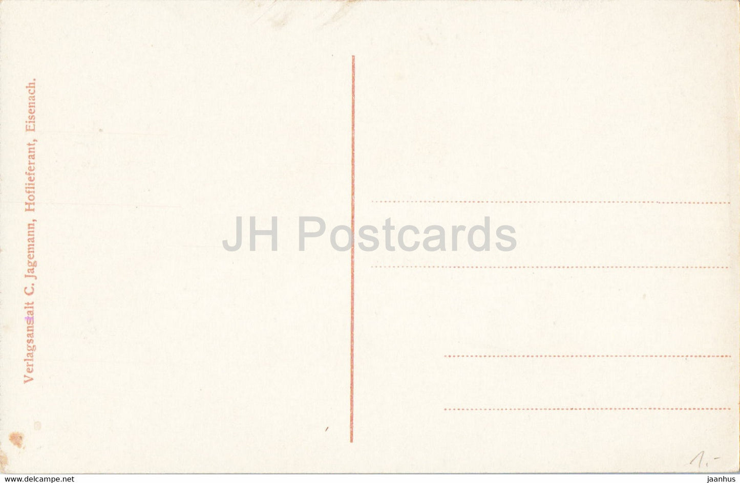 Wartburg - Die Burgkapelle - alte Postkarte - Deutschland - unbenutzt