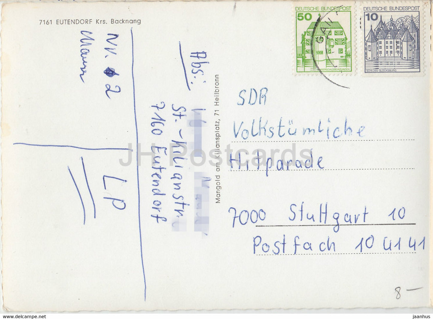 Eutendorf Krs Backnang - 7161 - Allemagne - occasion