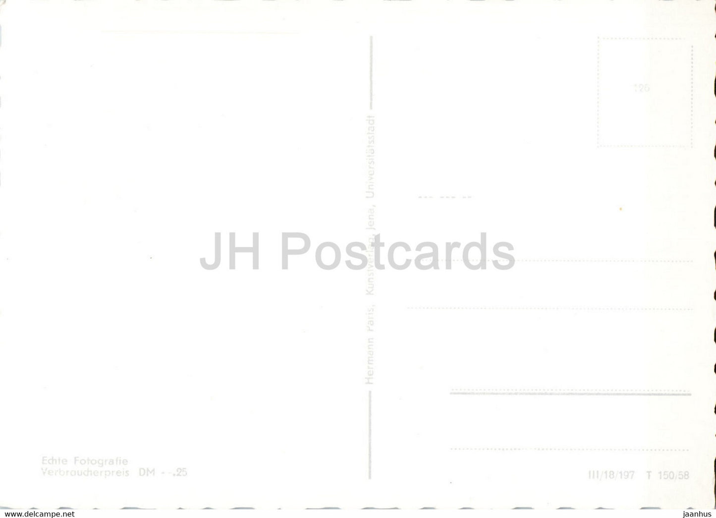 Jena - Die 7 Wunder Jenas - Ara - Draco - Mons - Pons - Vulpecula Turris - Caput - old postcard - Germany DDR - unused