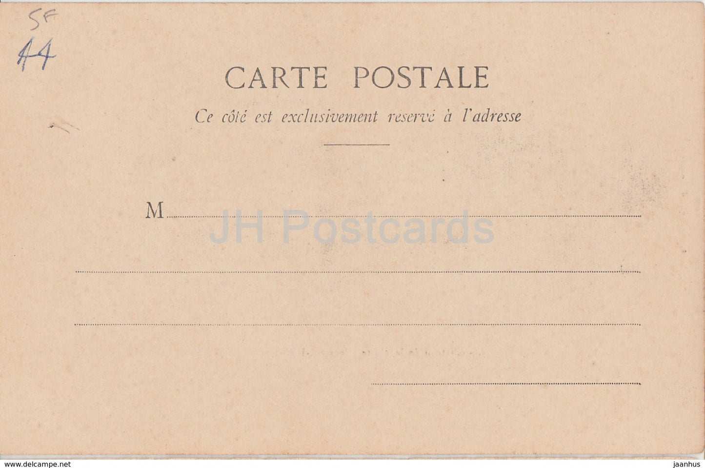 Chateau de la Motte Glain - 4 - castle - old postcard - France - unused