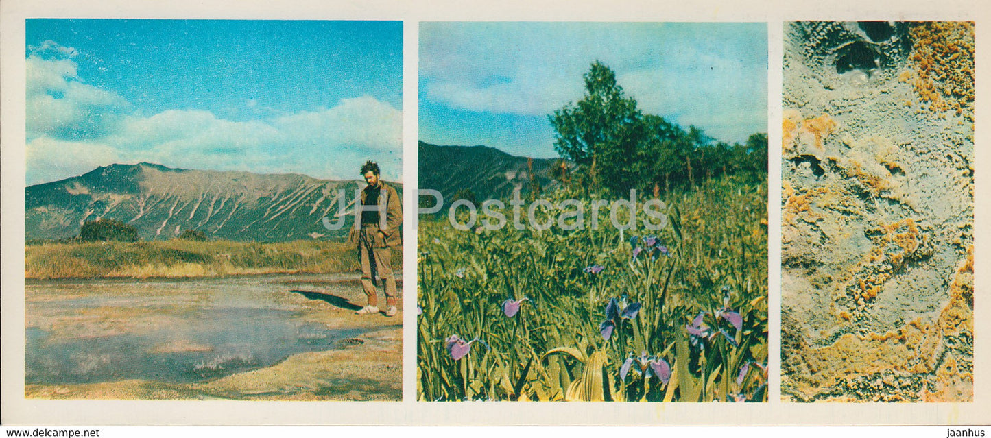 Kronotsky Nature Reserve - Uzon volcanic caldera - 1981 - Russia USSR - unused - JH Postcards