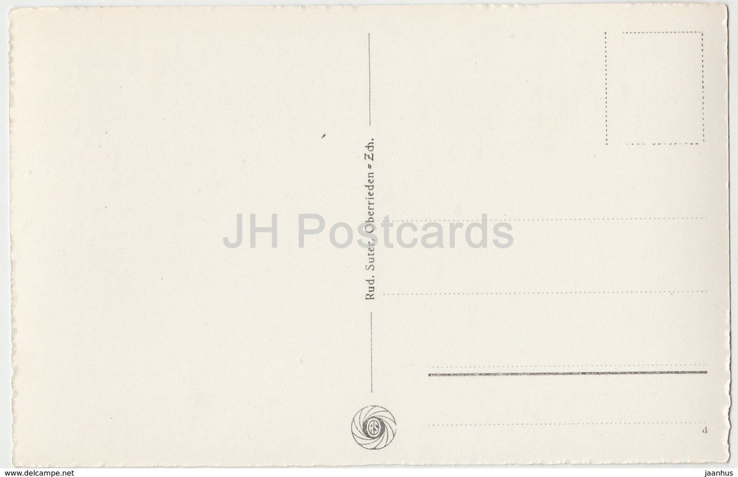 Die Teufelsbrucke in der Schollenen - bridge - 910 - Switzerland - old postcard - unused