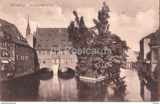 Nurnberg - Heiliggeist Spital - Nuremberg - Feldpost - 13905 - old postcard - 1916 - Germany - used - JH Postcards