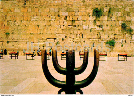 Jerusalem - Western Wall - Wailing Wall - 1123 - Israel - unused - JH Postcards