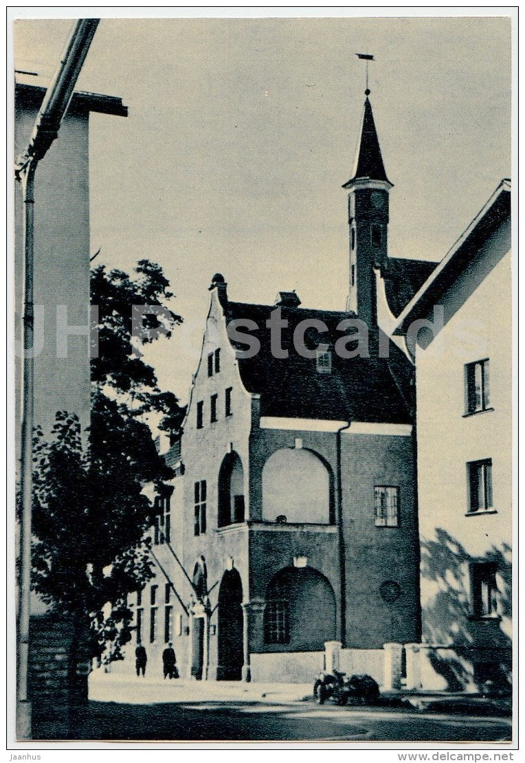 Town Hall - Pärnu - 1964 - Estonia USSR - unused - JH Postcards
