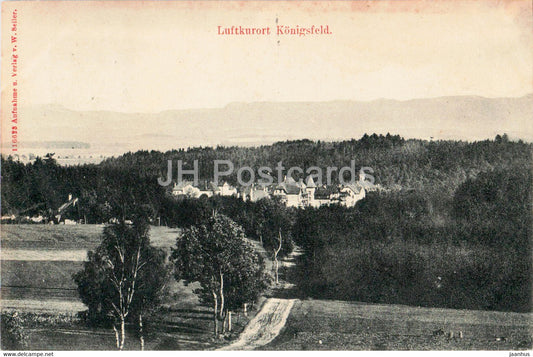 Luftkurort Konigsfeld - 116623 - W. Seiler - old postcard - Germany - used - JH Postcards