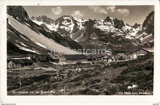 Silvrettadorf auf der Bielerhohe - old postcard - 1942 - Austria - used - JH Postcards