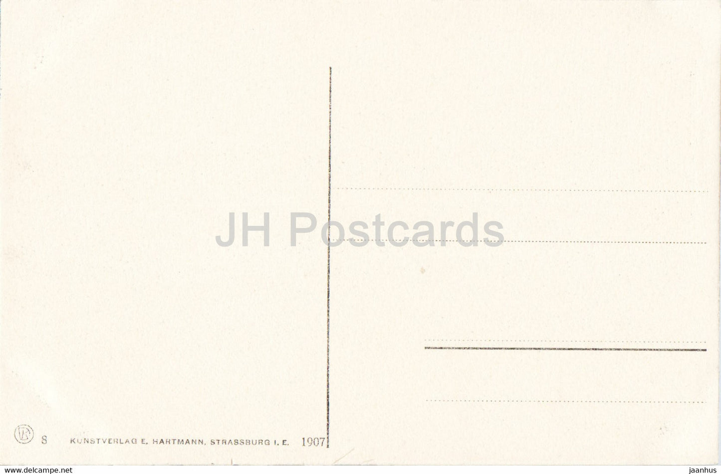 Strassburg - Strasbourg - Munster - La Cathedrale - cathedral - old postcard - France - unused