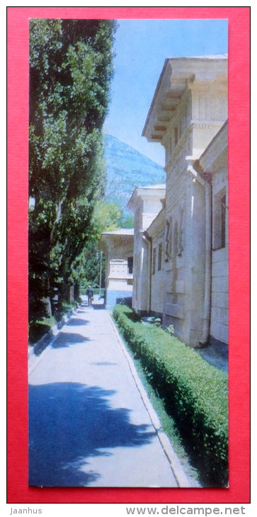 Lermontov Baths - Pyatigorsk - poet Lermontov Places of Caucasian Mineral Waters - 1978 - USSR Russia - unused - JH Postcards