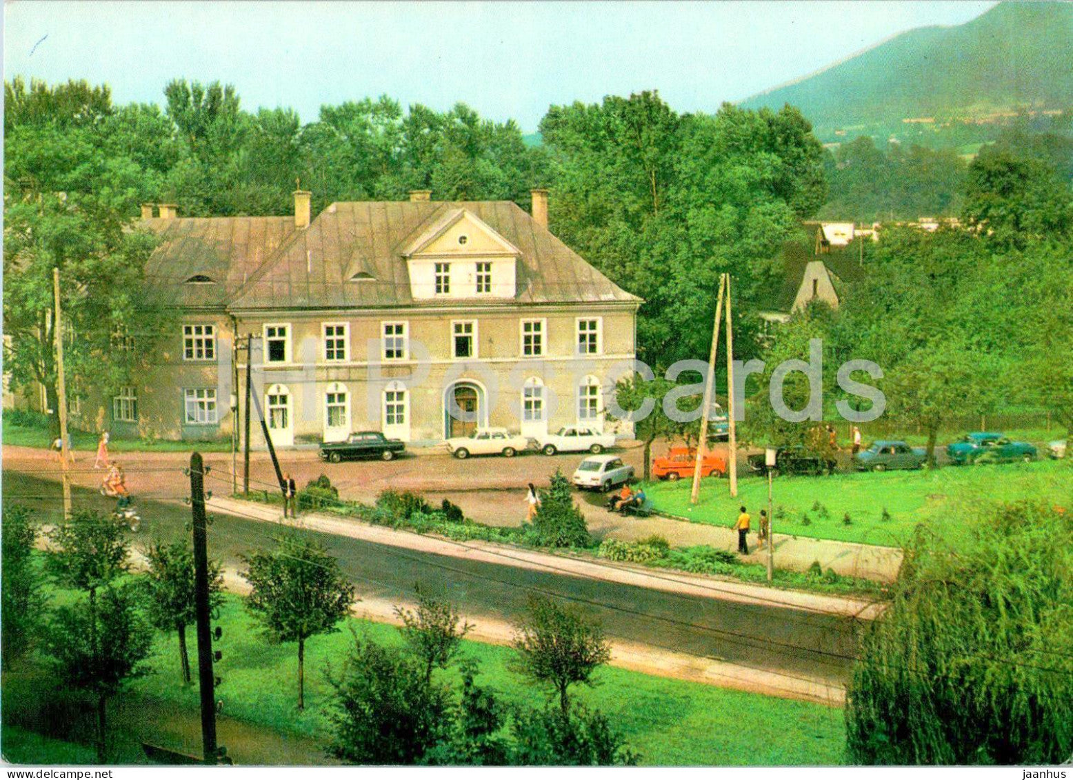 Ustron - Dom Kultury - House of Culture - Poland - used - JH Postcards