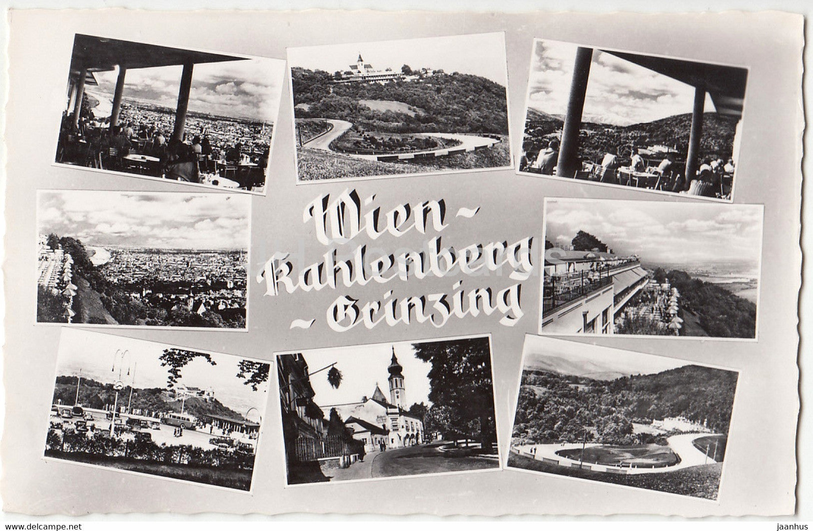 Wien - Kahlenberg Grinzing - Vienna - Austria - unused - JH Postcards