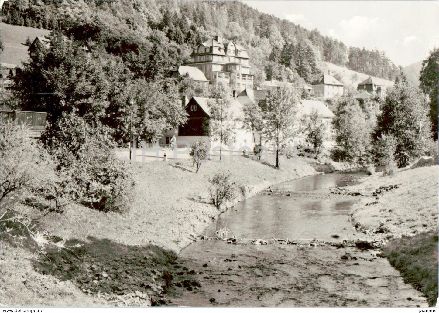 Leutenberg - An der Sormitz - Thur - old postcard - 1974 - Germany DDR - used - JH Postcards