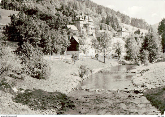 Leutenberg - An der Sormitz - Thur - old postcard - 1974 - Germany DDR - used - JH Postcards