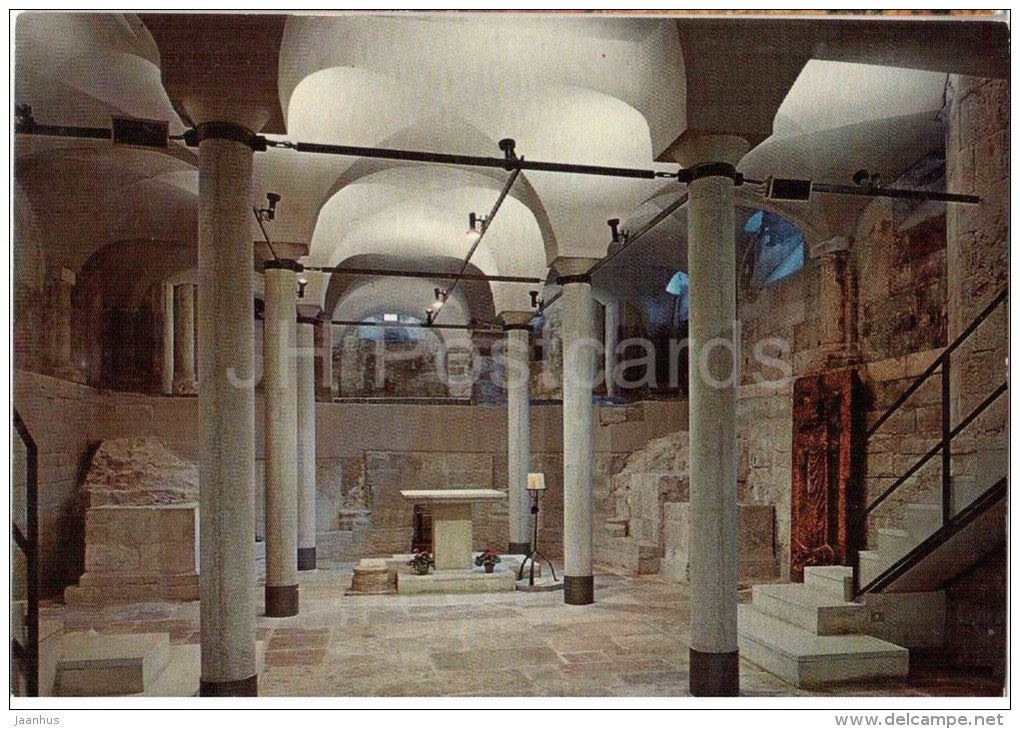 Cattedrale , La Cripta , Resti della Prima , Basilica di S. Virgilio - Trento - 1189 - Italia - Italy - unused - JH Postcards
