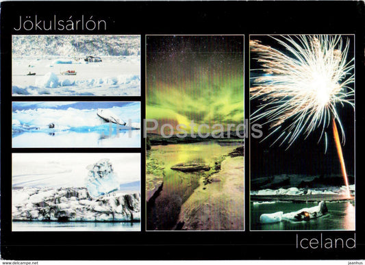 Jokulsarlon - Iceland - used - JH Postcards