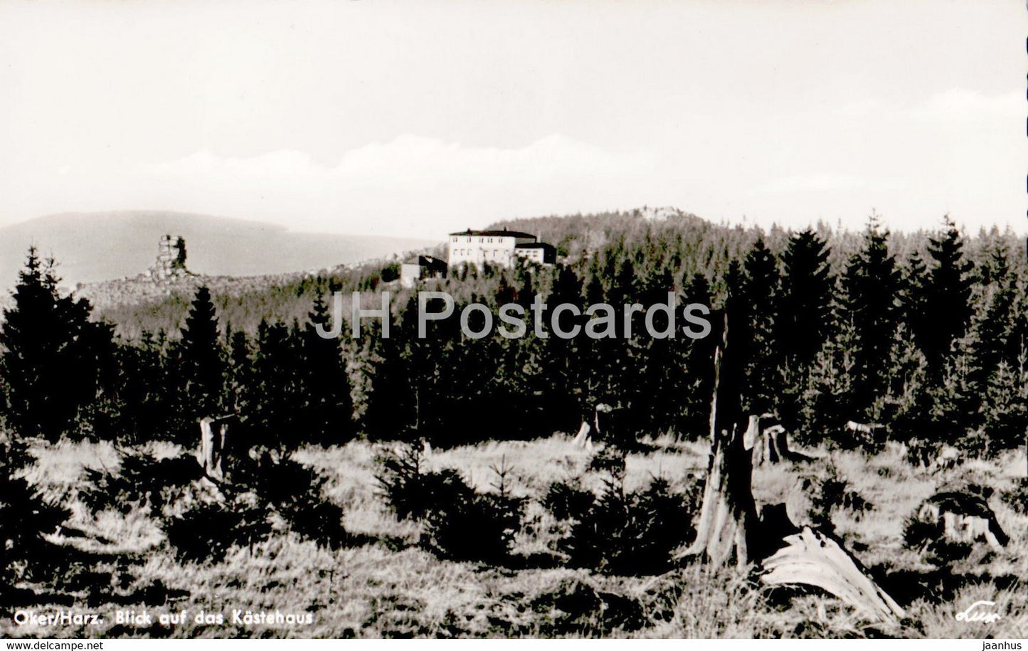 Oker - Blick auf das Kastehaus - 1966 - Germany - used - JH Postcards