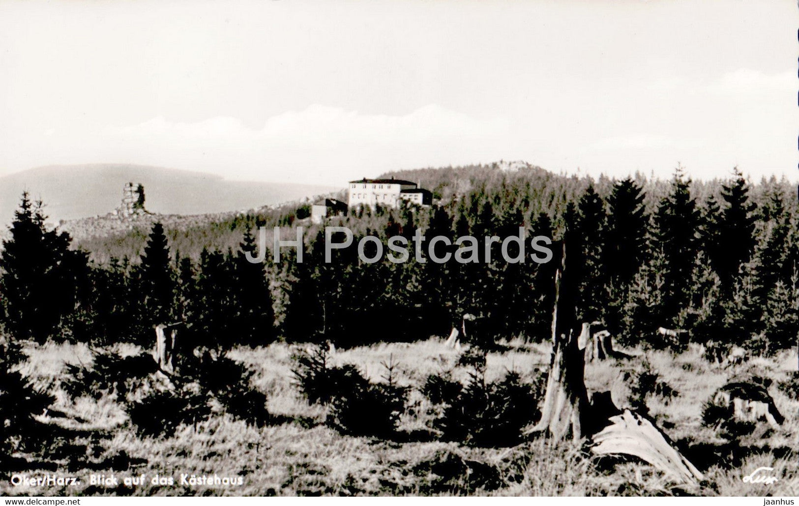 Oker - Blick auf das Kastehaus - 1966 - Germany - used - JH Postcards