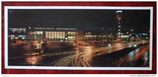 The Central Railway Station - Riga - Latvia USSR - unused - JH Postcards