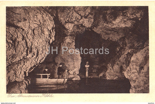 Die Altensteiner Hohle - cave - old postcard - Germany - unused - JH Postcards