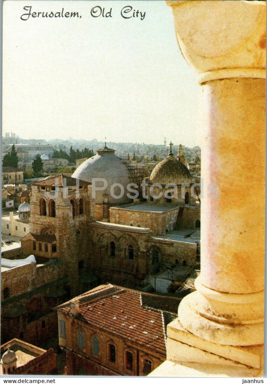 Jerusalem - Church of the Holy Sepulchre - 1046 - Israel - unused - JH Postcards