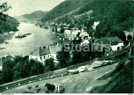 Sarmingstein - old postcard - Austria - used - JH Postcards