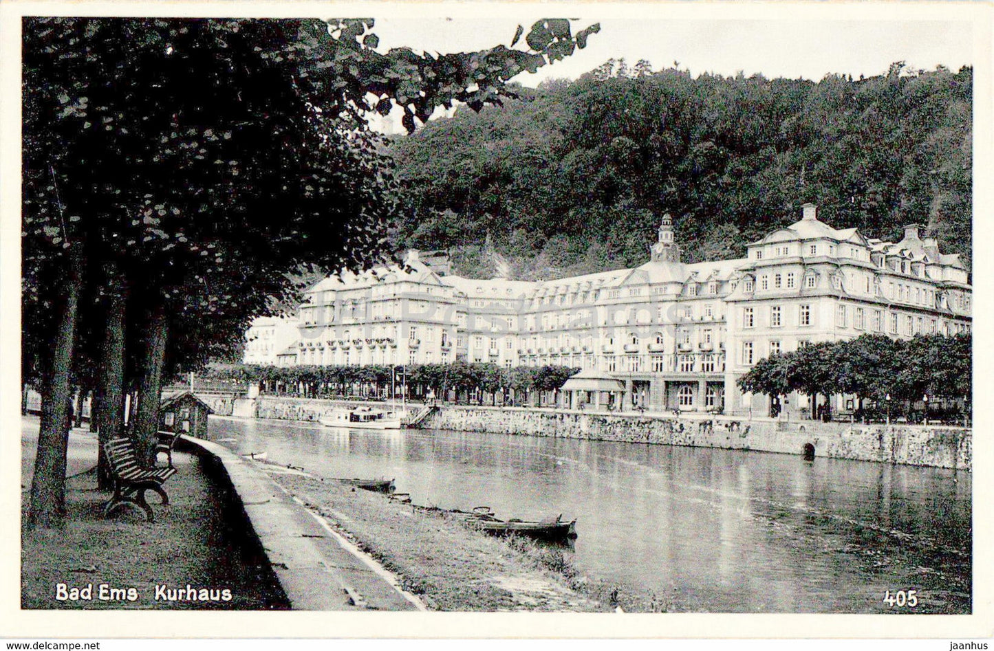 Bad Ems - Kurhaus - 405 - old postcard - Germany - unused - JH Postcards