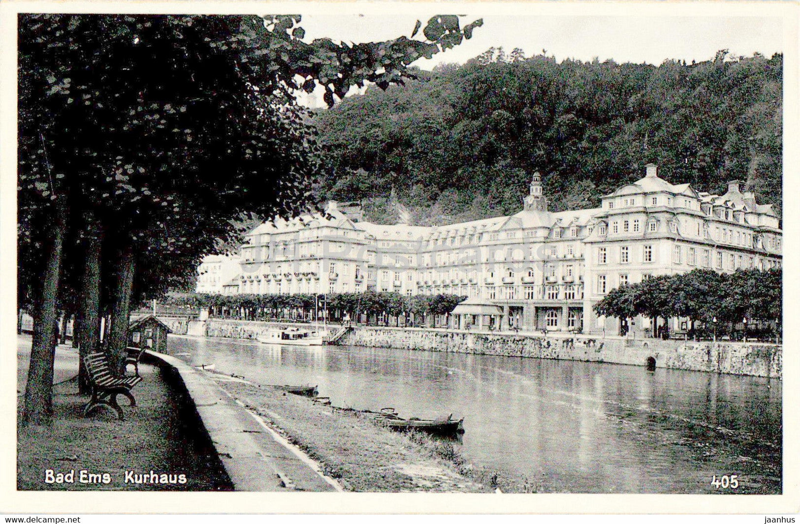 Bad Ems - Kurhaus - 405 - old postcard - Germany - unused - JH Postcards
