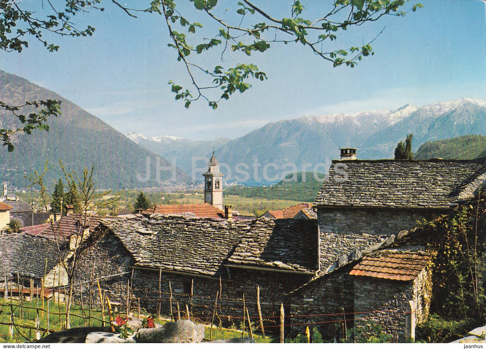 Casa Solidarieta des Schweiz - Arbeiter Hilfswerkes Cavigliano - Tessin - Switzerland - used - JH Postcards