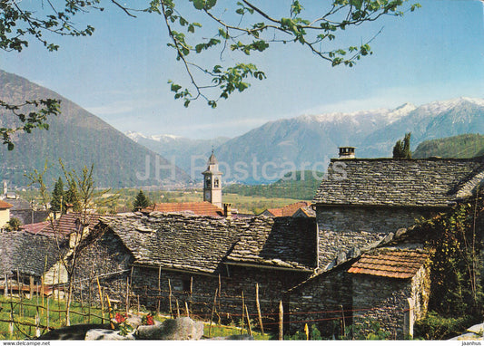Casa Solidarieta des Schweiz - Arbeiter Hilfswerkes Cavigliano - Tessin - Switzerland - used - JH Postcards
