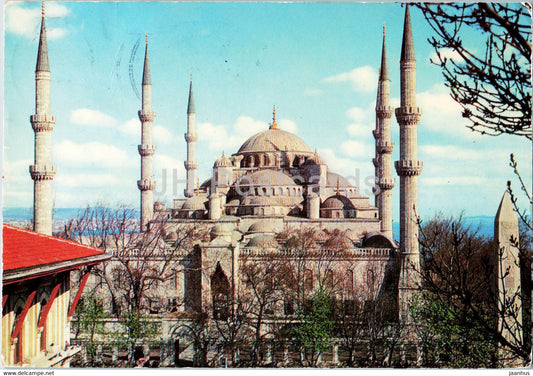 Istanbul - Sultanahmet Mosque - Bella - Turkey - used - JH Postcards