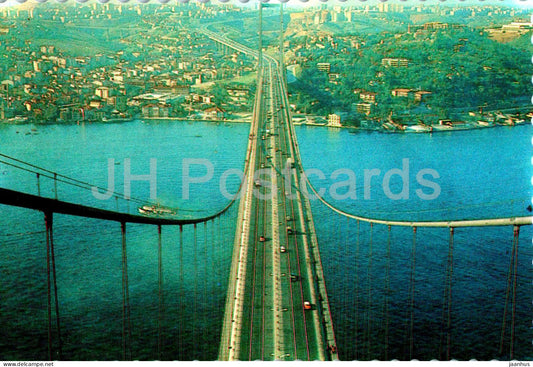 Istanbul - Bogaz Koprusu - Bosphorus Bridge - 34-197 - Turkey - unused - JH Postcards