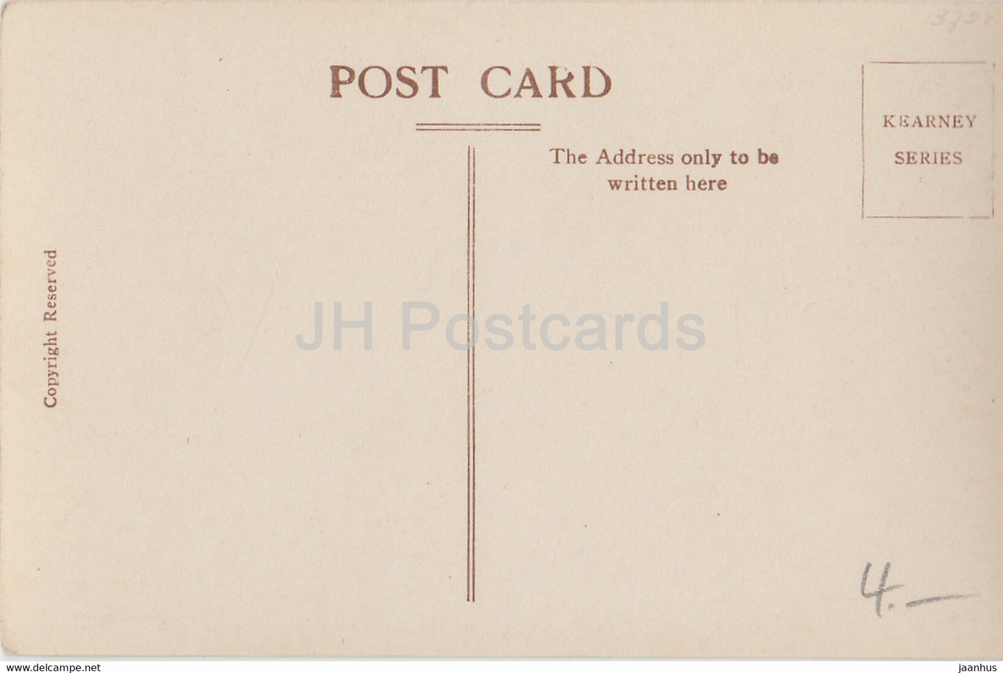 Liverpool - St George's Hall - 2 - old postcard - England - United Kingdom - unused