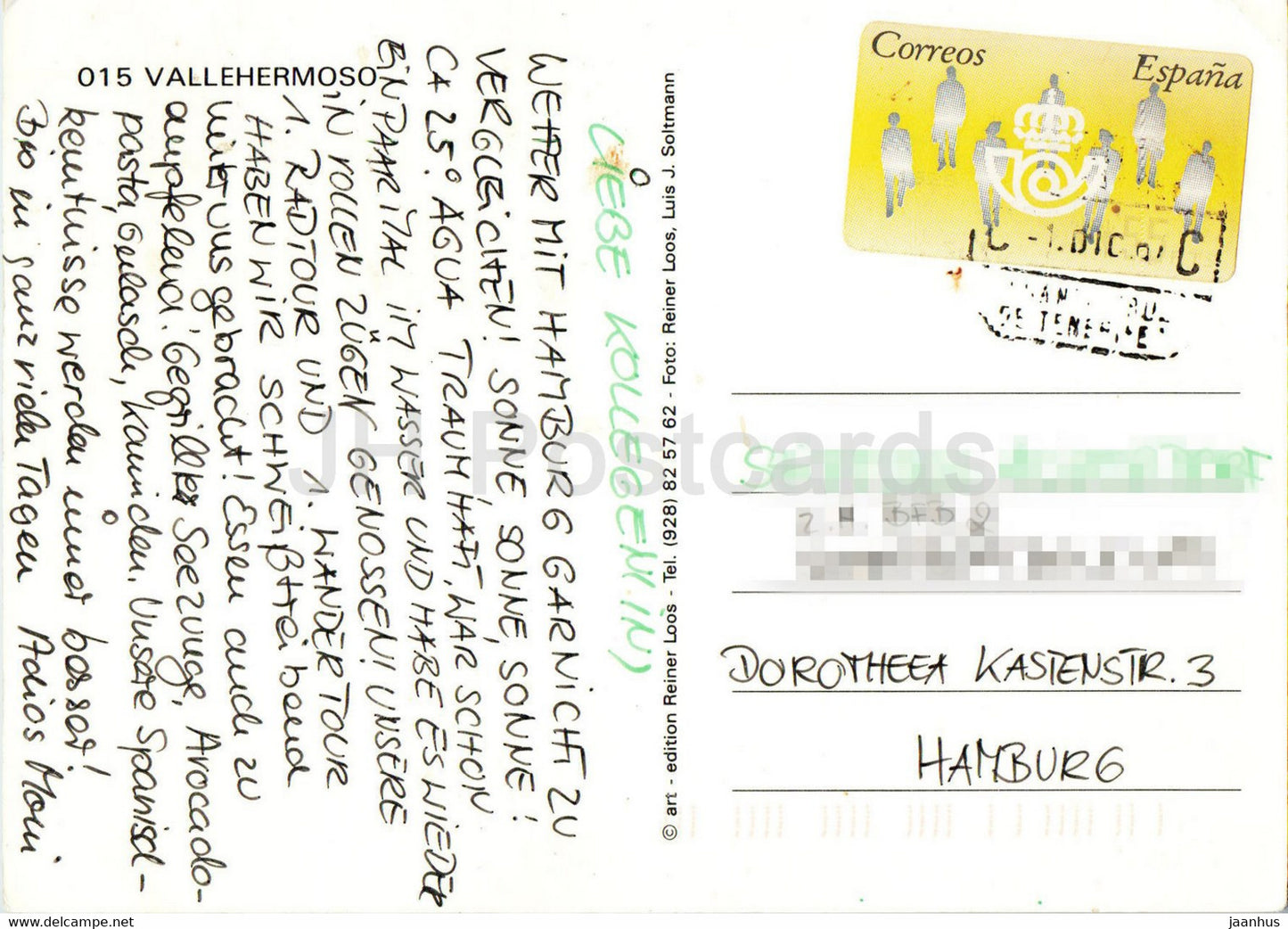 Isla de la Gomera - Vallehermoso - 015 - Espagne - occasion