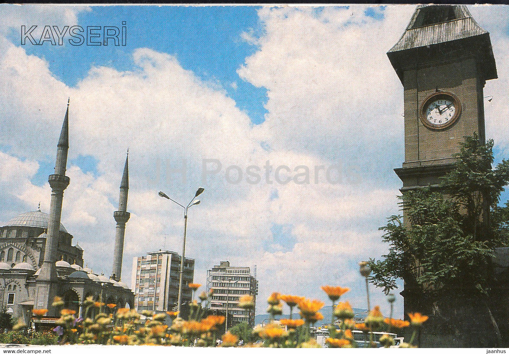 Kayseri - city view - 1995 - Turkey - used - JH Postcards