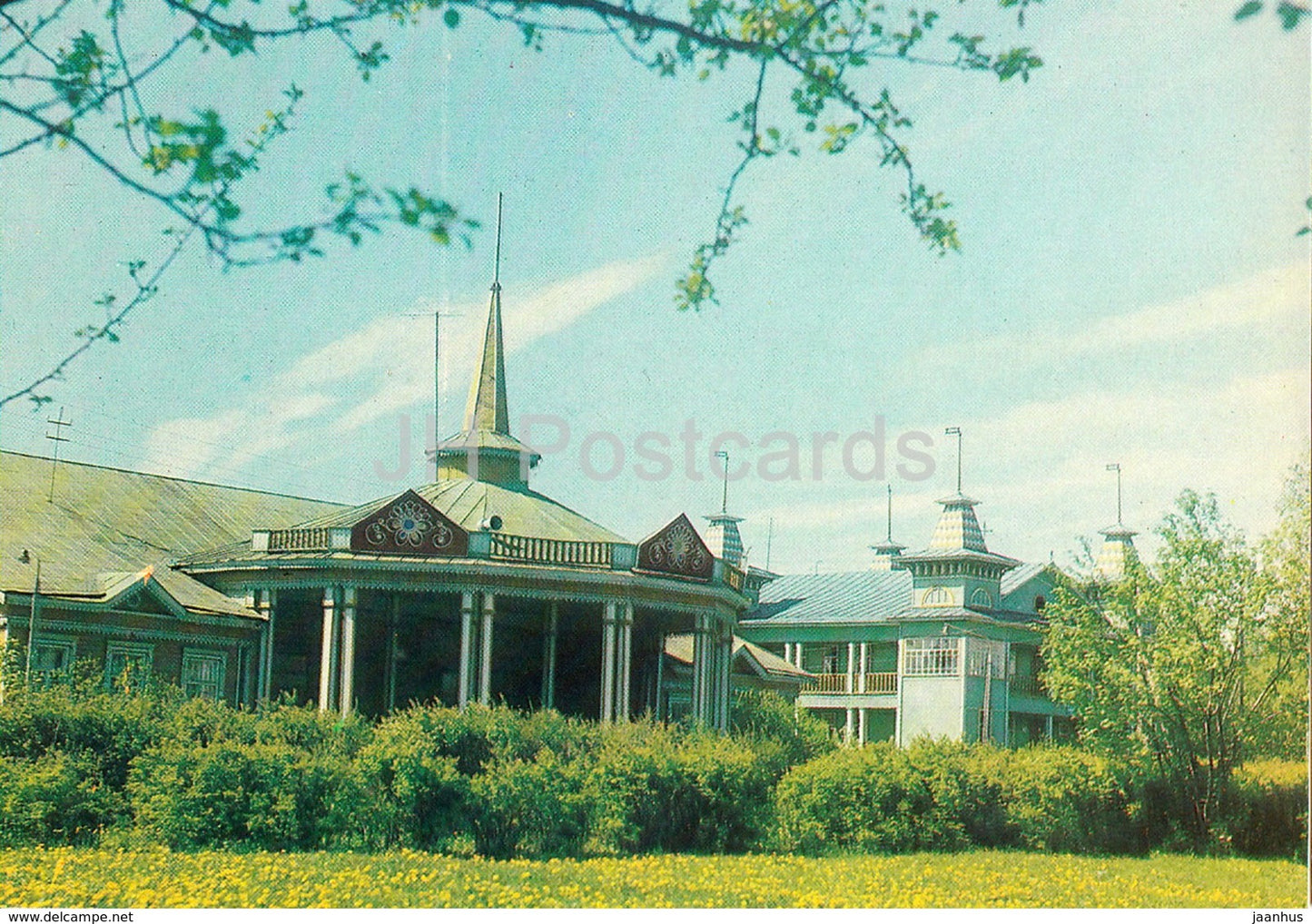Plyos - holiday house Plyos - 1984 - Russia USSR - unused - JH Postcards