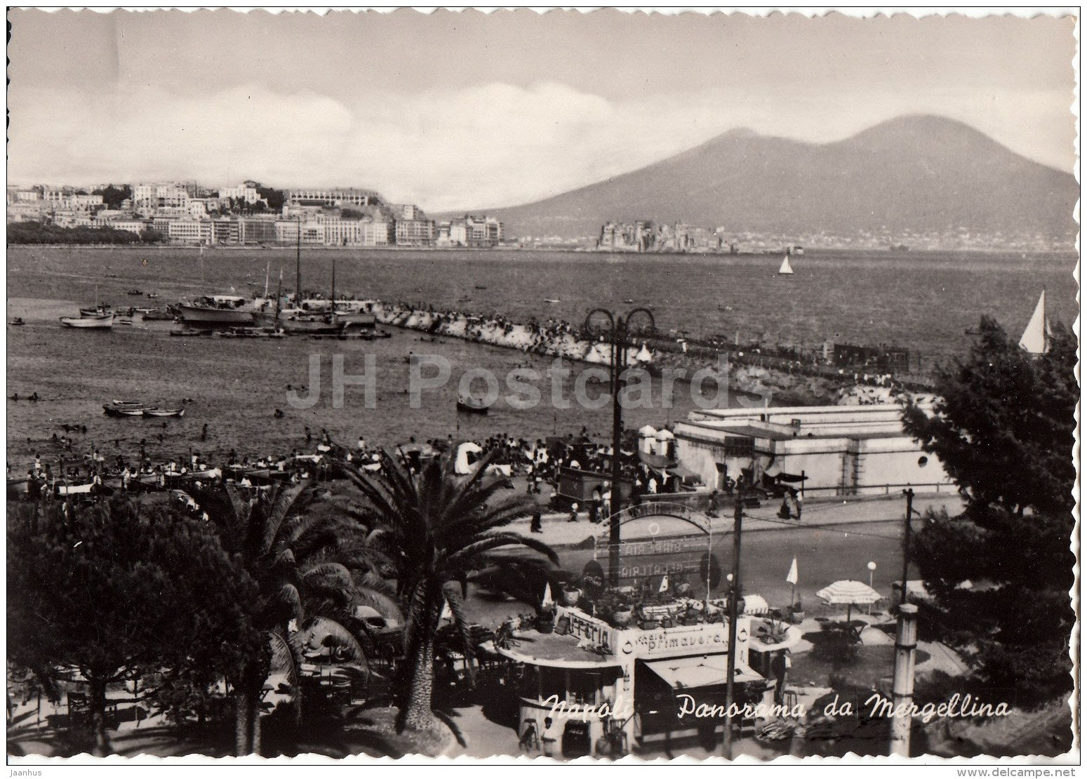 Panorama di Mergellina - Napoli - Naples - 11 - Italy - Italia - unused - JH Postcards