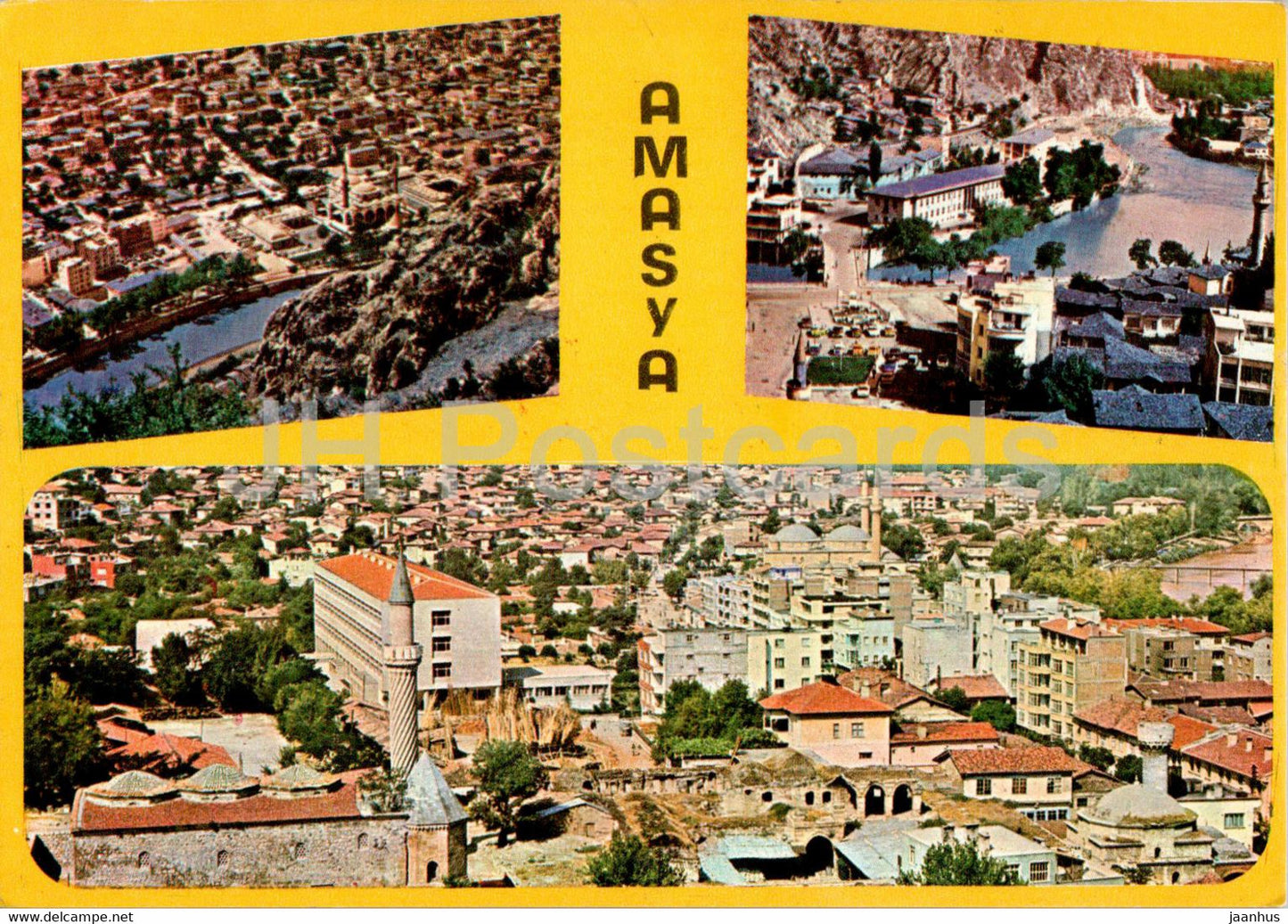 Amasya - Amasyadan uc muhtelif gorunus - multiview - 0520 - Turkey - unused - JH Postcards