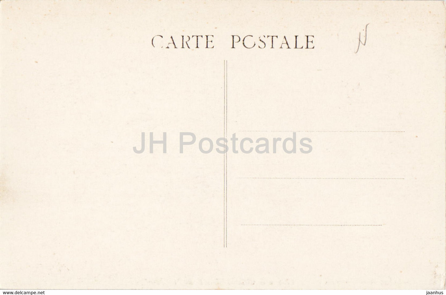 Chateau de Clemtigney dit La Juive - castle - old postcard - France - unused