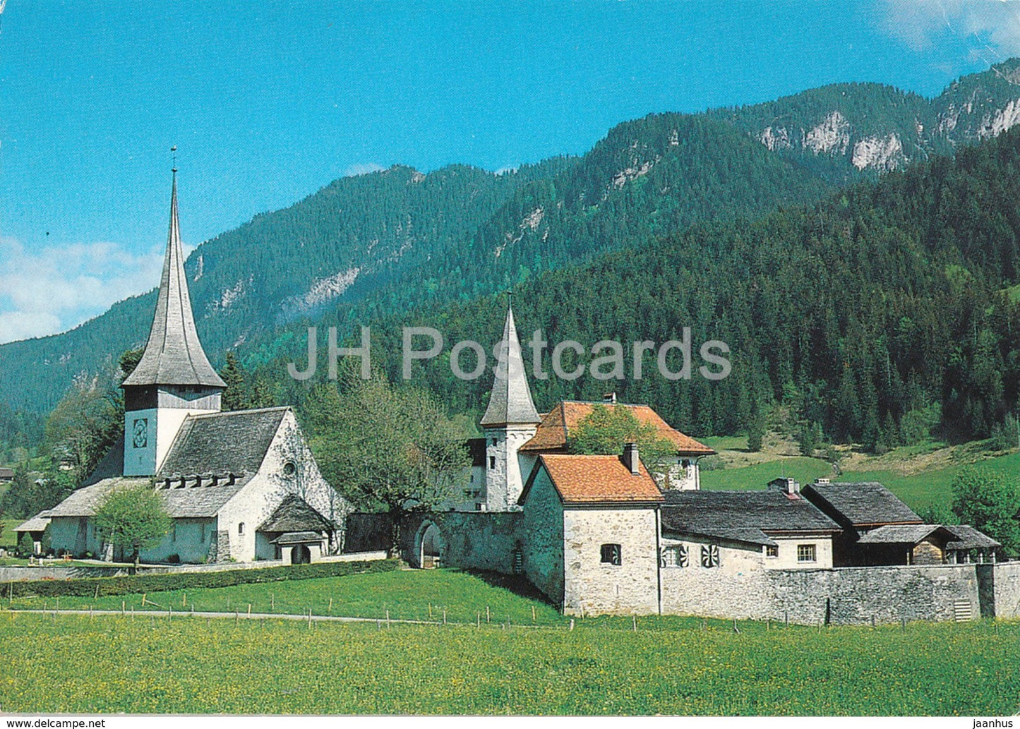 Rougemont - 1990 - Switzerland - used - JH Postcards