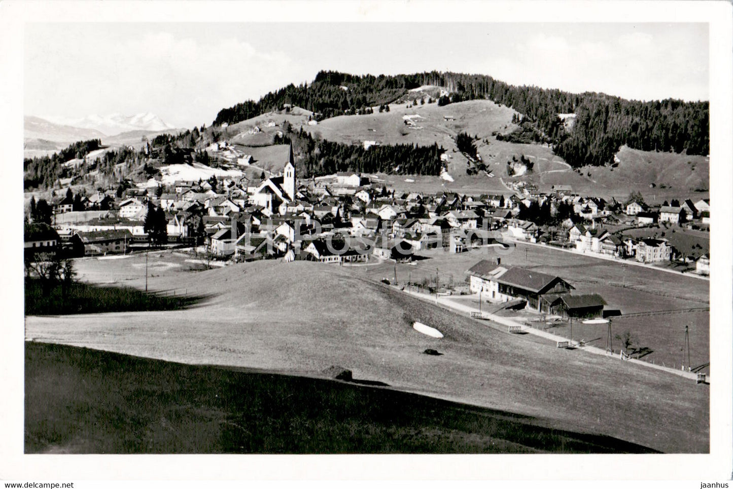Oberstaufen - Allgau - old postcard - 1950s - Germany - used - JH Postcards