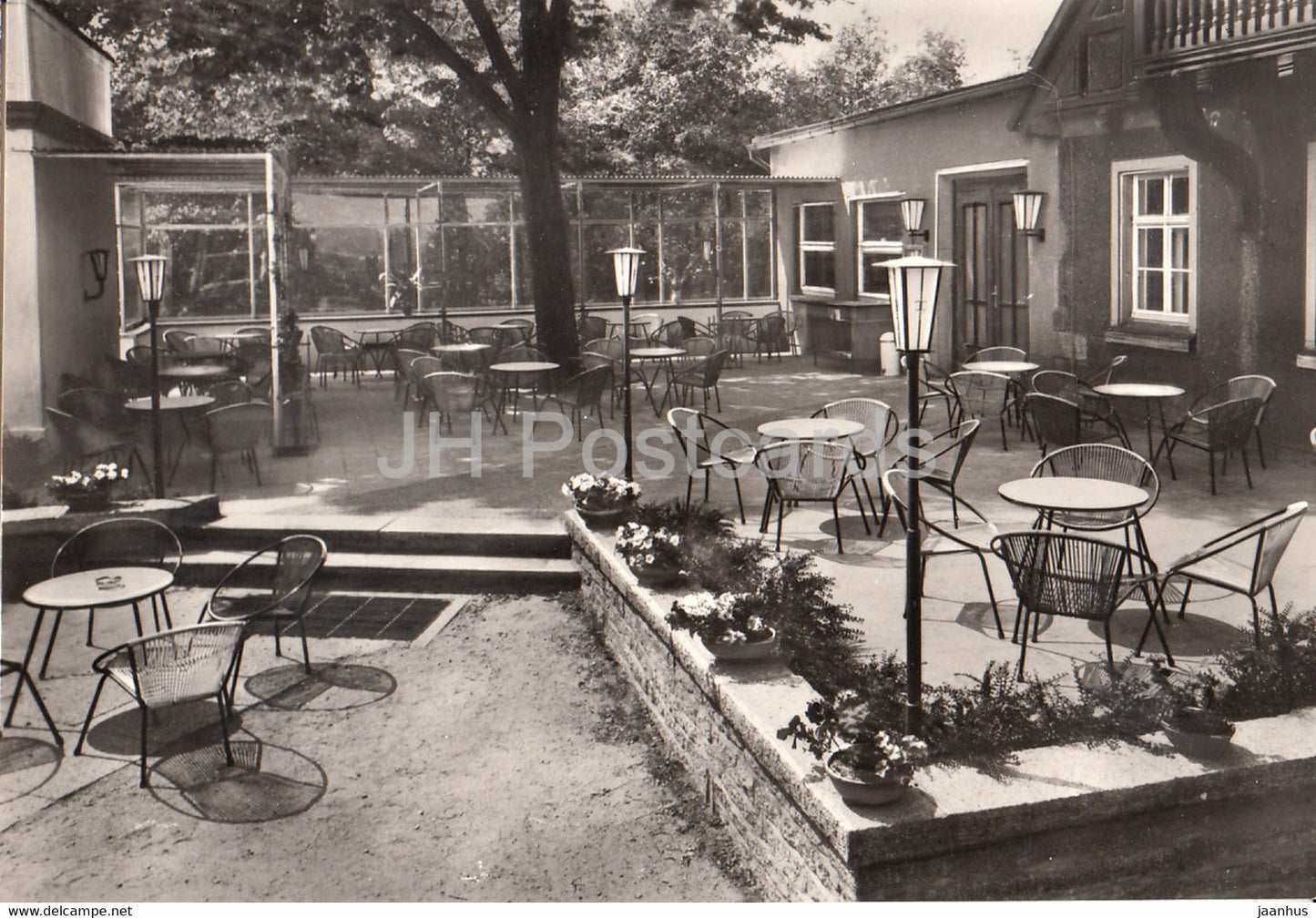 Berggaststatte Schwedenstein - Steina - Germany DDR - unused - JH Postcards